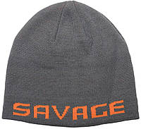 Шапка Savage Gear Logo Beanie One size к:rock grey/orange (161316) 1854.19.26