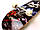 Дерев'яний Skateboard PRINT "Skull" 7 шарів канадського клена, трюк до 80 кг, фото 4