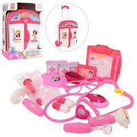 Дитячий набір доктора (лікаря) у валізу на колесах Metr+ RX-606A