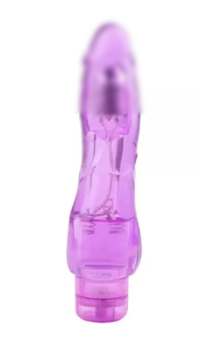 Вібратор Chisa Jelly Crystal Precious, Purple, 21х5 див.