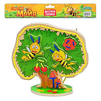 Дерев'яна іграшка-шнурівка Бджілка Майя Fun Toys GT 6294