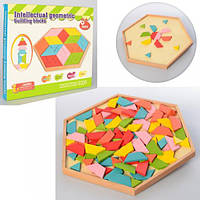 Дерев'яна гра Геометрична мозаїка Wooden Toys MD 2027