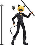 Леді Баг і Суперкот Лялька хлопчик Супер Кіт Miraculous Cat Noir Action Doll, 11 inches , Black, фото 4