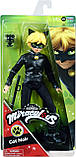 Леді Баг і Суперкот Лялька хлопчик Супер Кіт Miraculous Cat Noir Action Doll, 11 inches , Black, фото 7