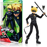 Леді Баг і Суперкот Лялька хлопчик Супер Кіт Miraculous Cat Noir Action Doll, 11 inches , Black, фото 8