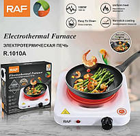 Спіральна одноконфоркова електроплита RAF 8010B 1000 Вт