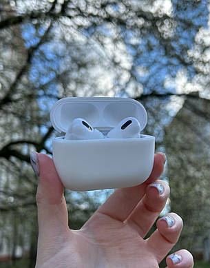 Силіконовий чохол для навушників AirPods Pro "CH026", білий, фото 1