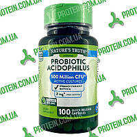 Пробиотики Nature's Truth Probiotic Acidophilus 500 million active culture, 100 капс