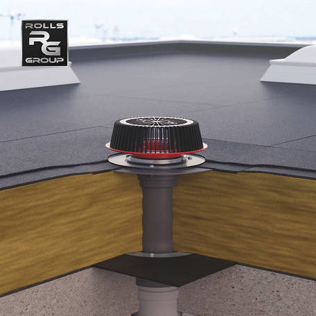 Аварійне водовідведення пологих дахів