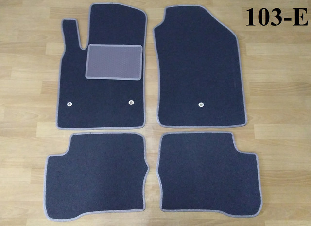 ворсові килимки на Fiat 500e (electric) '12-20