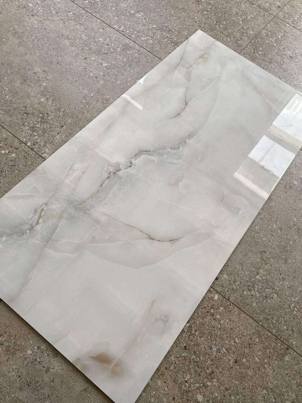 Плитка керамограніт LOGAN SNOW 60X120X7MM RECT. (1,44) POLISHED
