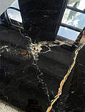 Плитка для підлоги і стін COSMIC BLACK 60X120 RECT. (1,44) HIGH GLOSSY, фото 6