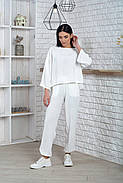 Жіночій літній костюм футболка та штани джоггери, фото 3