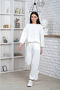 Жіночій літній костюм футболка та штани джоггери, фото 4