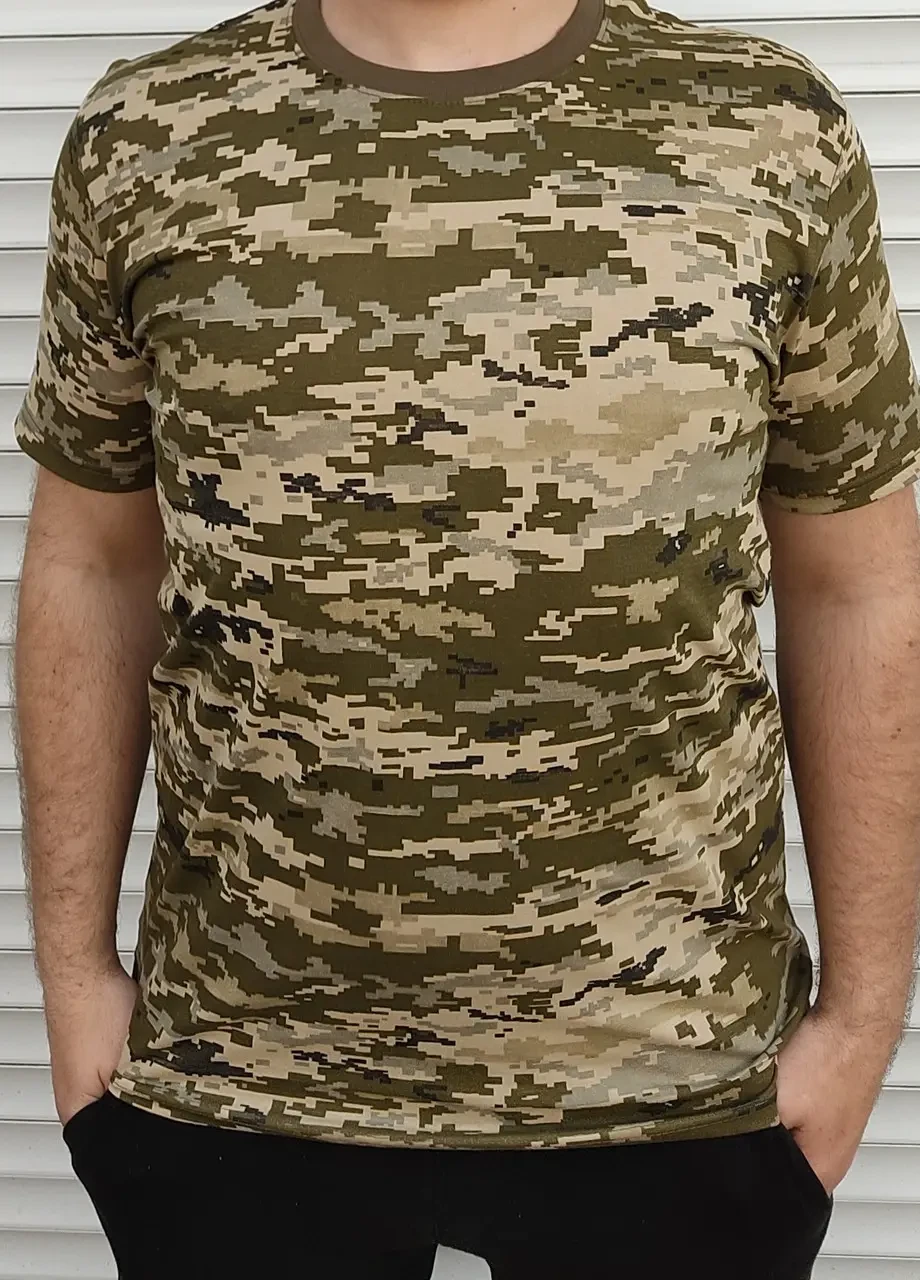 Чоловіча футболка камуфляж піксель, Туреччина (L,XL,2XL)