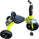 Дитячий триколісний велосипед від 1-3 років EVA колеса +пляшечка для води+ дзвінок, TILLY SPRINT T-323, фото 6