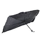 Автомобільна сонцезахисна шторка парасолька для лобового скла від сонця Автомобільна парасолька-шторка на авто, фото 3