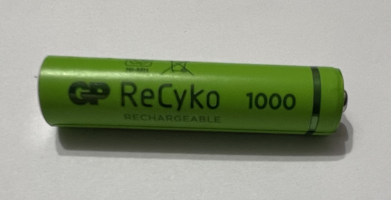 Аккумулятор GP ReCyko+ R03 AAA 950mAh цена за 1 штуку - фото 1 - id-p654075355