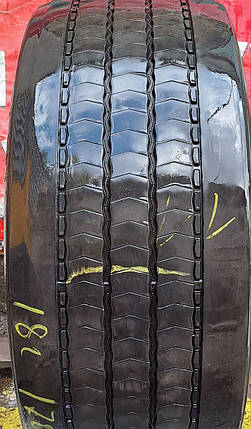 Шина вантажна б у 385-55R22.5 MICHELIN X MULTI кермова, фото 1