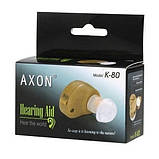 Слуховий апарат Axon K-80 внутрішньовушний, фото 4