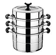 Пароварка - мантоварка Maestro MR-2900-28 із нержавіючої сталі 8 л