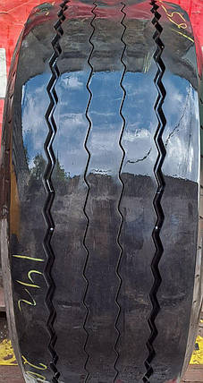 Шина вантажна б у 385-55R22.5 PIRELLI ST:01 причепна, фото 1