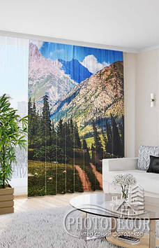 Фото Штора "Гори" висота - 3,30м, ширина - 1,50м, тасьма, блекаут