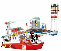 Конструктор COGO Fire Sea Rescue Рятувальна операція (411 деталей) 3618