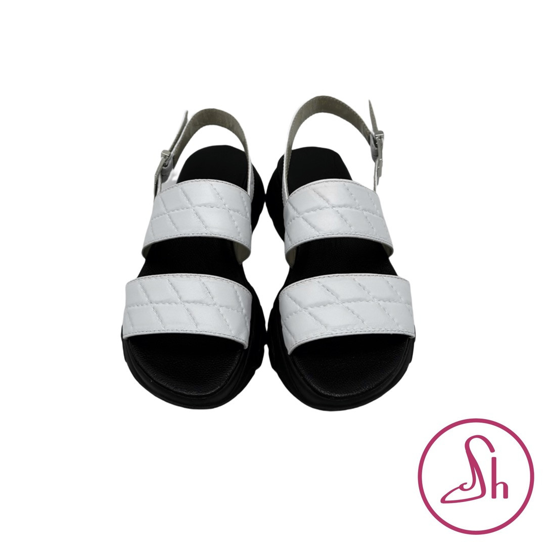 Білі літні босоніжки на спортивній підошві “Style Shoes”