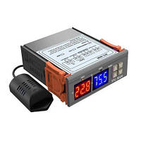 Контролер температури та вологості STC-3028 Терморегулятор, Цифровий термостат 220В 10А
