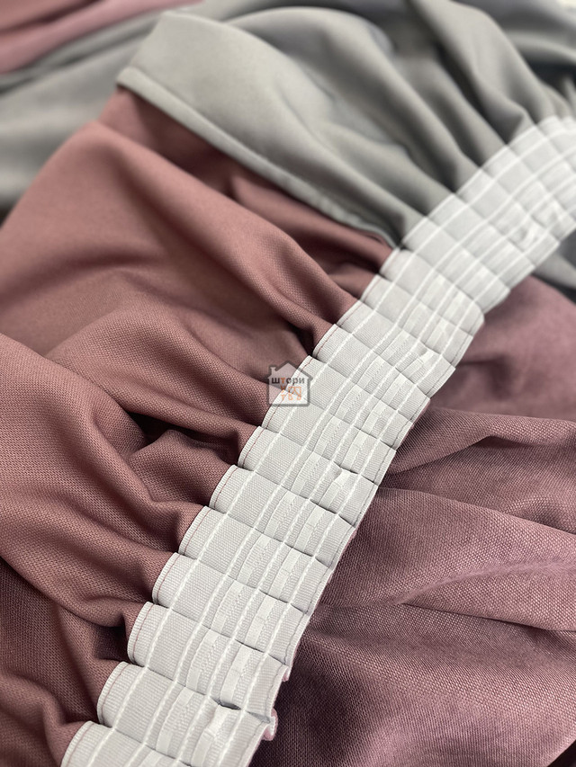 тасьма на шторах двокольорових duo №2