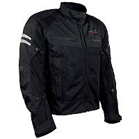 Roleff RO-613 Mesh Jacket Black, XXL - Мотокуртка текстильная летняя с защитой