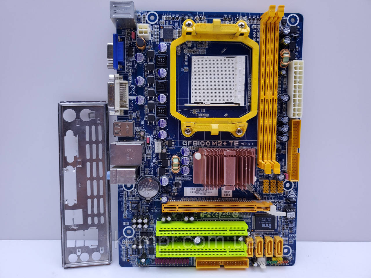Материнська плата sAM2+ Biostar GF8100 m2+ (Soket AM2+, DDR2,бу)