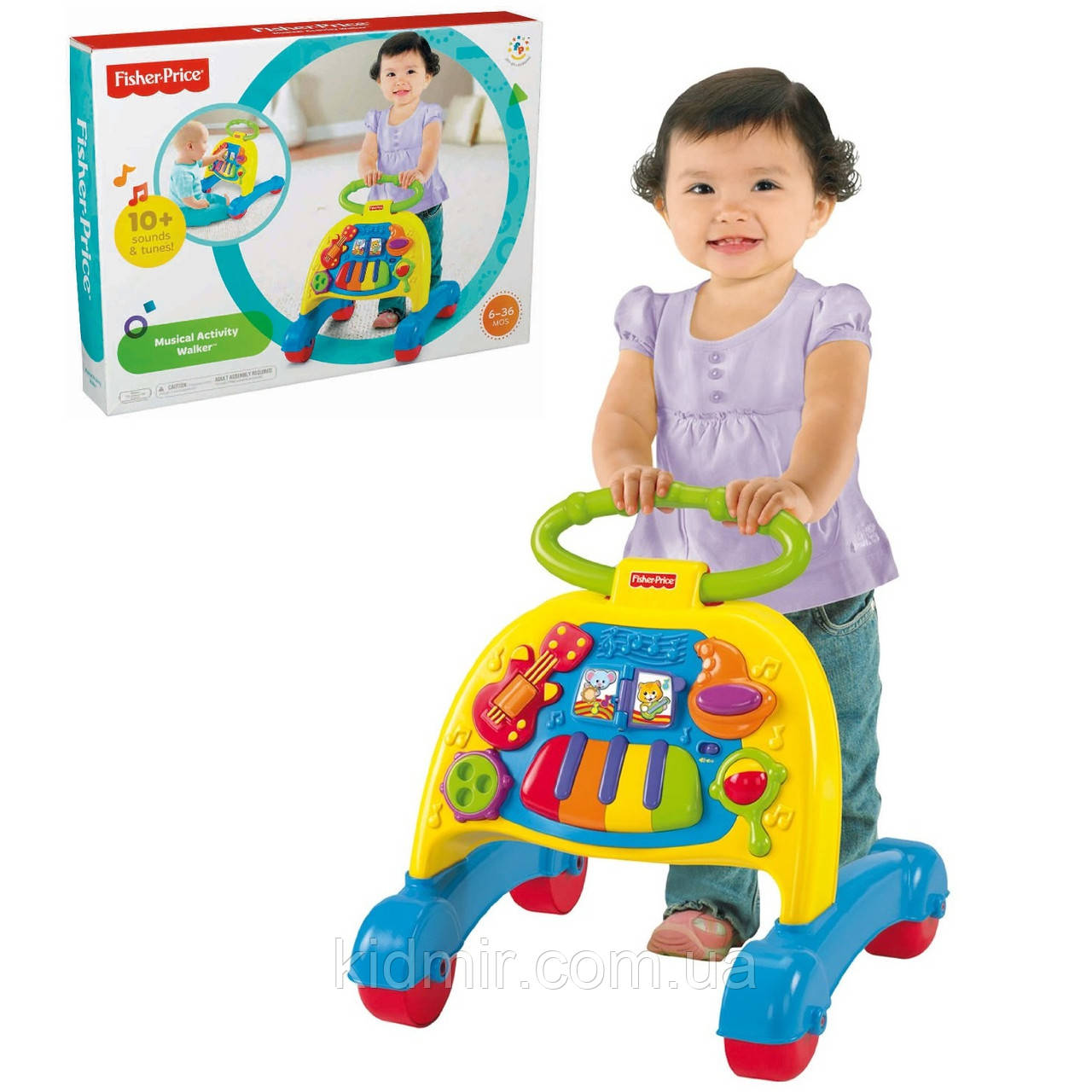 Fisher Price V3254 Ходунки штовхачі Блискучі основи