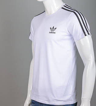 Футболка чоловіча Adidas 2123м (Уп.4шт M-XXL), Білий