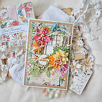 Листівка ручної роботи з днем народження