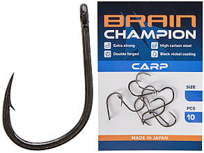 Крючок Brain Champion Carp #8 (10 шт/уп)