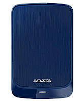 Портативный внешний жесткий диск 2.5'' ADATA USB 3.2 Gen. 1 HV320 2TB Slim, цвет голубой