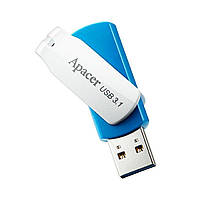 Флешка Apacer USB накопитель 3.1 AH357 32GB, цвет голубой белый