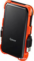 Портативный внешний жесткий диск 2.5'' Apacer USB 3.1 AC630 1TB, цвет апельсин (color box)