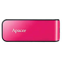 Флешка Apacer USB накопитель 2.0 AH334 32Gb, цвет розовый