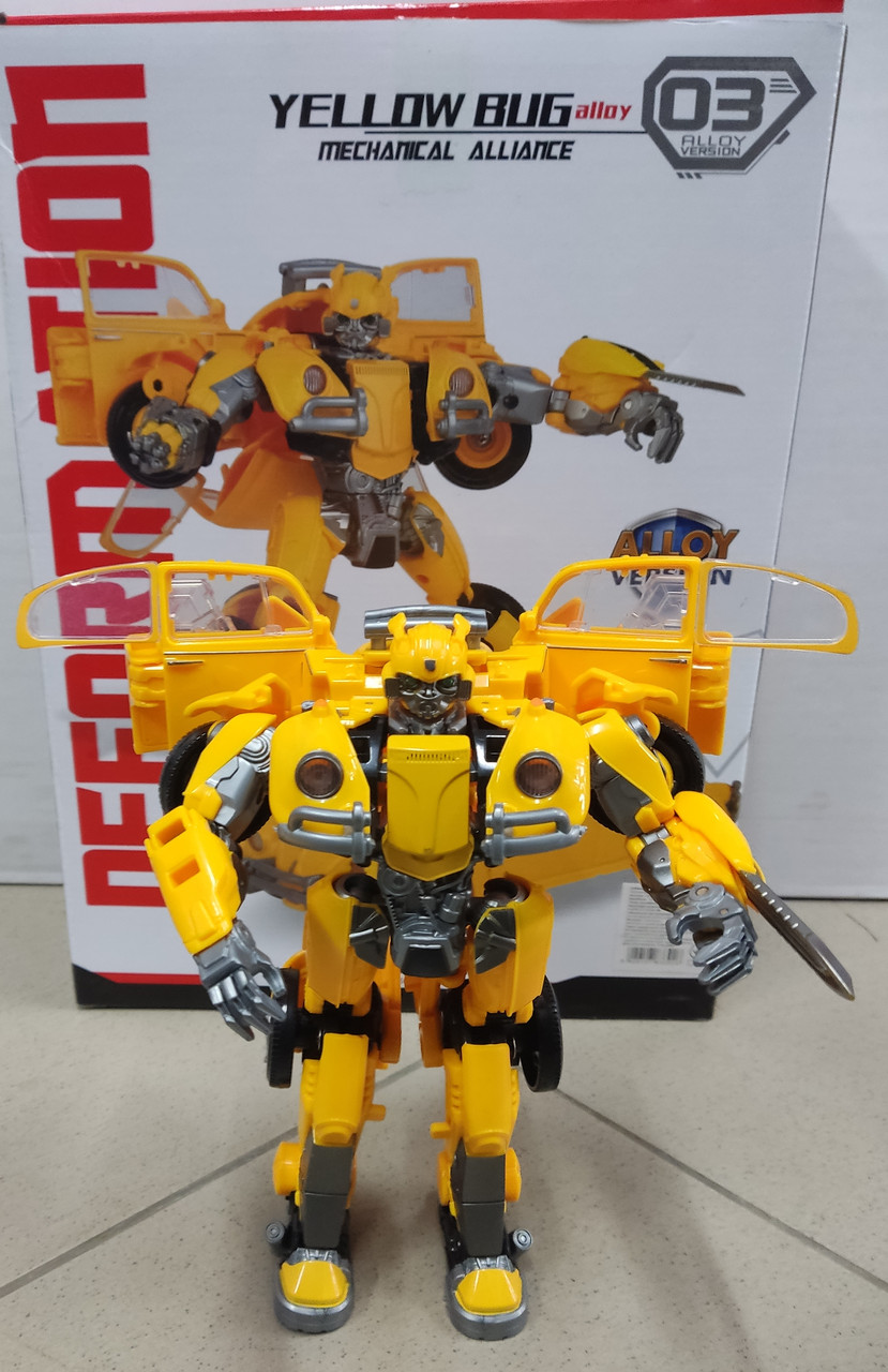 Трансформер  H8001-3 машинка Бамблбі Бамблби BAMBLEBEE Розмір 36*27*9 см., фото 1