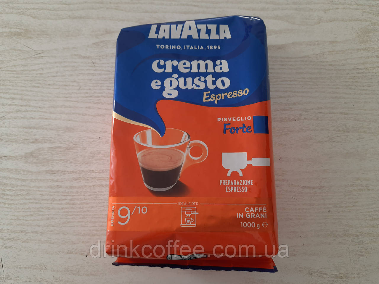 Кава Lavazza Crema e Gusto Gusto Espresso Forte (оригінал) 1 кг