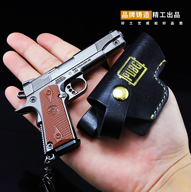 Брелок Пістолет P1911 з натискним курком (10 см)