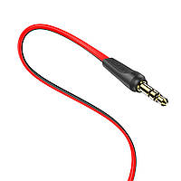 Аудио кабель BOROFONE BL6 AUX 1m, цвет красный