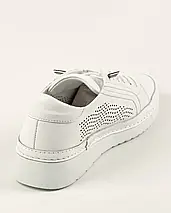Мокасини перфоровані Altura 5282 36 білі шкіра, фото 4
