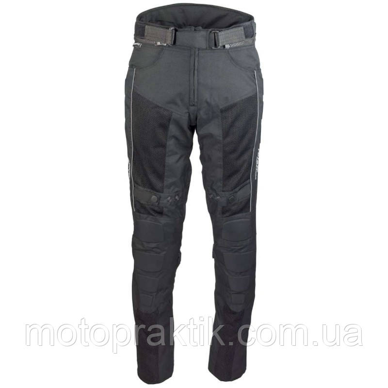 Roleff RO 480 Textile/Mesh Pants Black, M Мотоштаны текстильные летние с защитой - фото 2 - id-p346765661