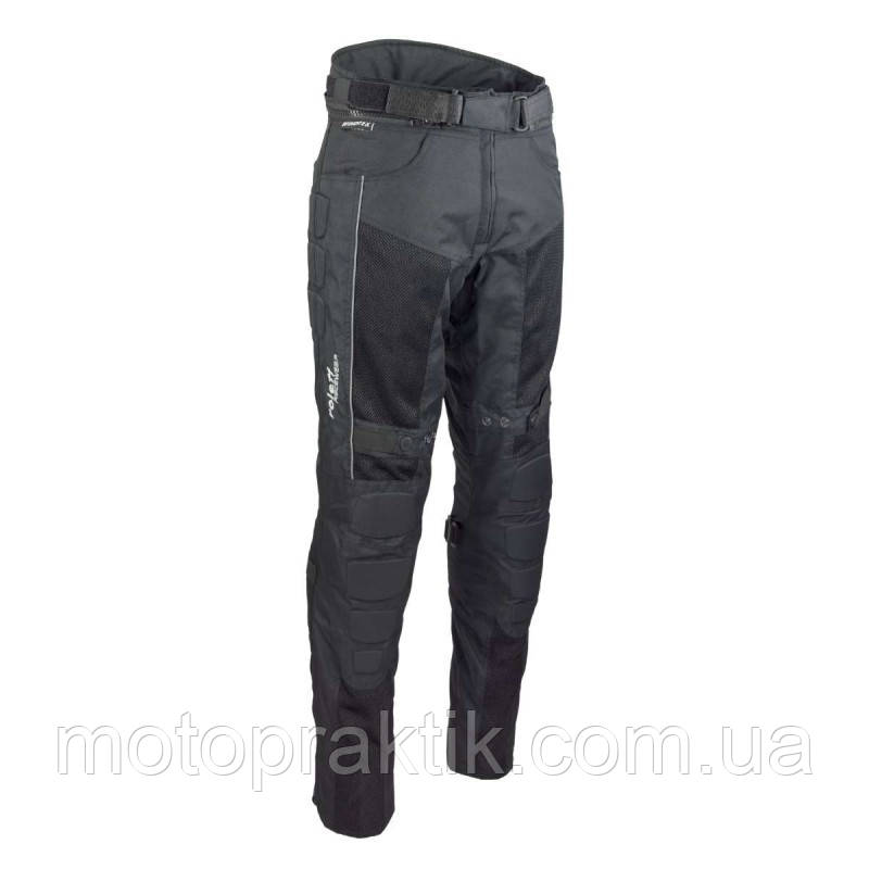 Roleff RO 480 Textile/Mesh Pants Black, M Мотоштаны текстильные летние с защитой - фото 3 - id-p346765661