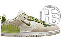 Женские кроссовки Nike Dunk Low Disrupt 2 Green Snake Beige DV3206-001