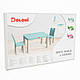 Ігровий набір DOLONI Cтіл та 2 стільця, дитячий столик зі стулом, фото 6